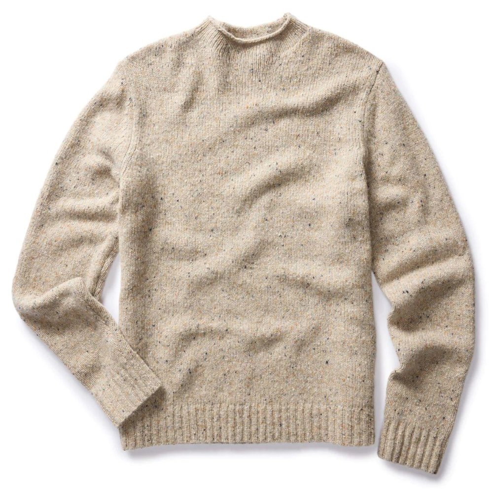 Taylor Stitch Seafarer Sweater in Natural Donegal (NWT, S/38)